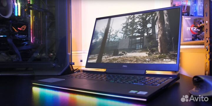Dell G7 7700 игровой ноутбук 2070 super i7 32GB