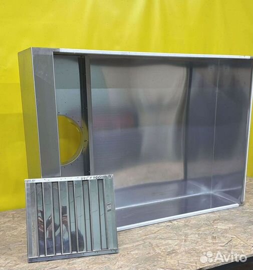 Зонт вытяжной из нержавейки