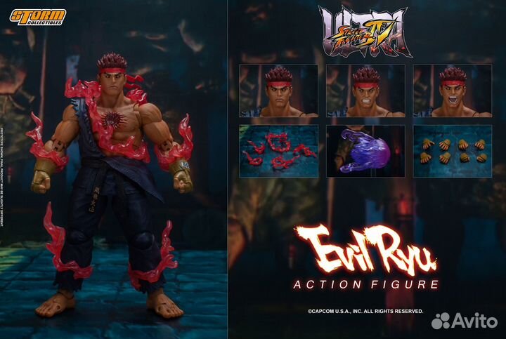 Evil Ryu - Street Fighter 4. Storm Collectibles