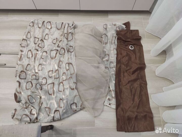 Гардина с занавесками