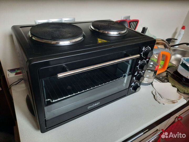 Электрический духовой шкаф с конфорками energy