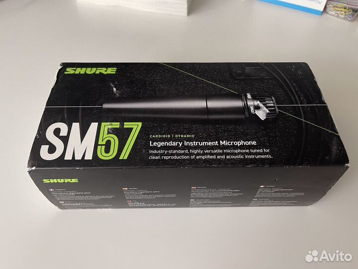 Микрофон Sure SM57 + X2u XLR-to-USB