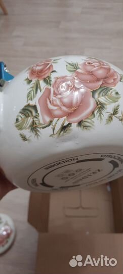 Чайник эмалированный новый