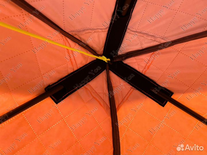 Палатка для зимней рыбалки + тент