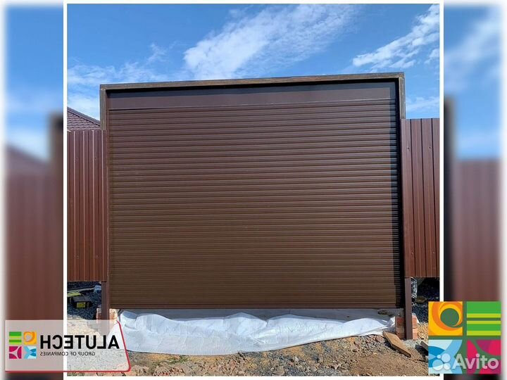 Ворота алютех роллетные