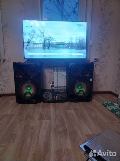 Музыкальный центр lg с караоке
