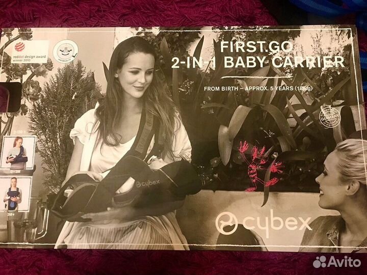 Рюкзак переноска кенгуру cybex