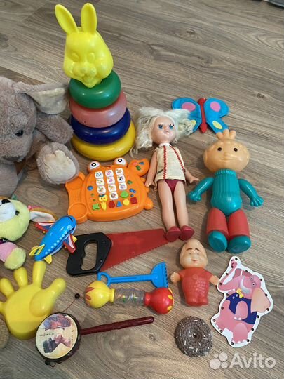 Детские игрушки + рюкзак
