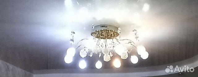 Люстра потолочная светодиодная бу