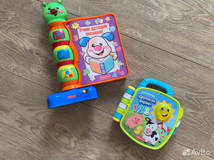 Книжки игрушки музыкальные Fisher price Chico