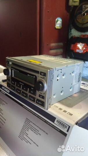 Штатная магнитола на Санта Фе