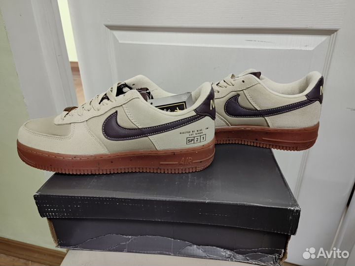 Кроссовки утеплённые Nike Air Force 1 Low “Coffee”