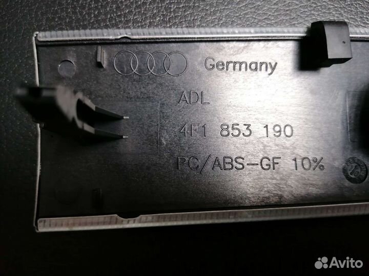 Накладка панели передняя ауди а6 с6 2011г 3.0