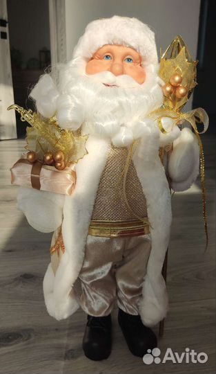 Дед мороз фигурка интерьерная 41,5 см новый