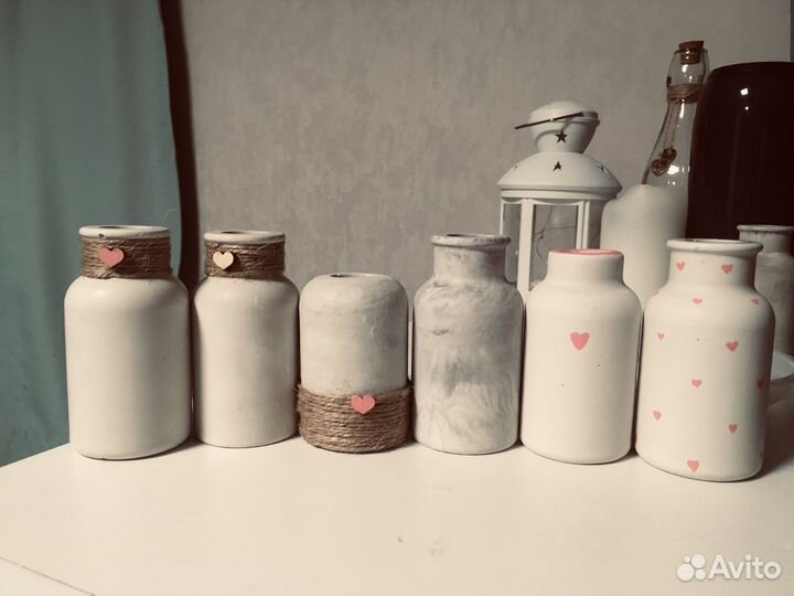 Кашпо из гипса