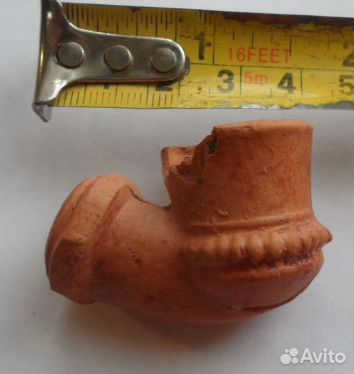 Глиняная трубка люлька 18-19 век