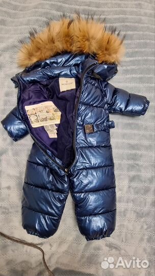 Пуховик moncler детский