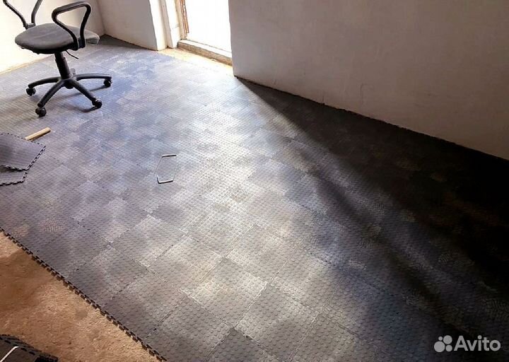 Пвх плитка в гараж