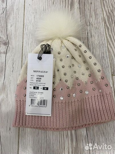 Monnalisa шапка на 2-3 года
