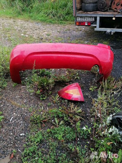 Задний бампер киа Рио 1