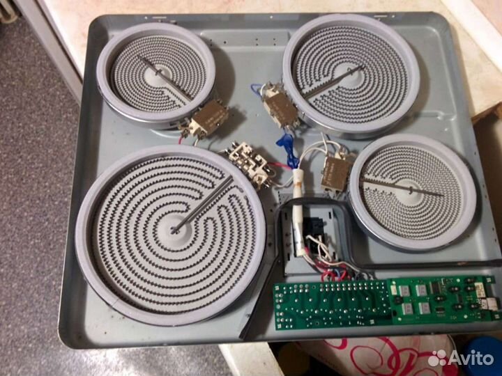 Ремонт плит, варочных поверхностей, духовок