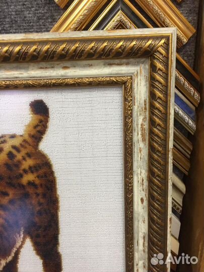 Багетная мастерская. Оформление вышивок