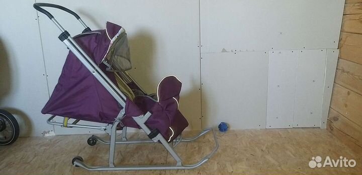 Коляска-санки