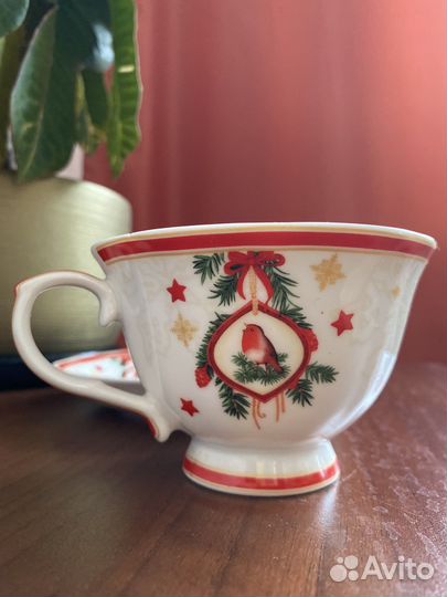 Чайная пара фарфор