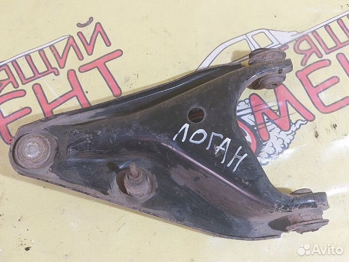 Рычаг подвески нижний правый Renault Logan 2 фаза
