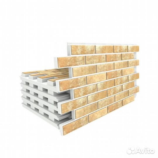 Термопанель фасадная клинкерная Paradyz ilario Bei