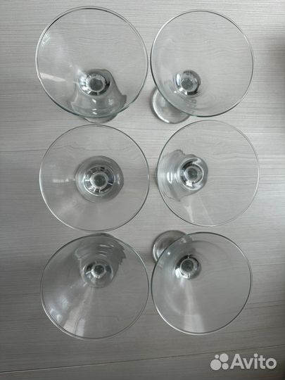 Бокалы для мартини 6шт