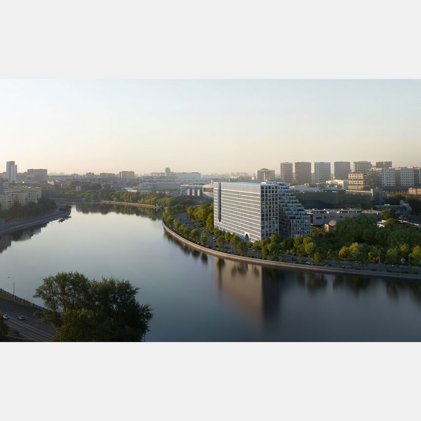 1-к. апартаменты, 50,5 м², 3/16 эт.