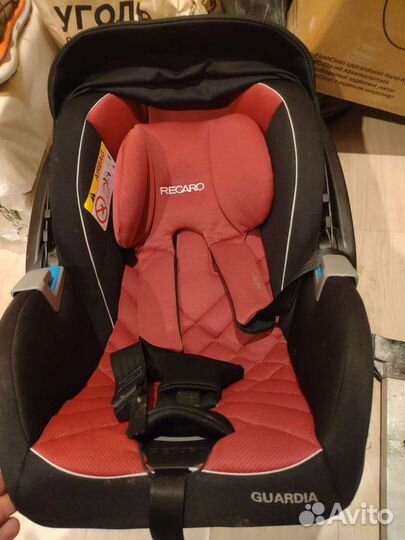 Recaro guardia + база isofix