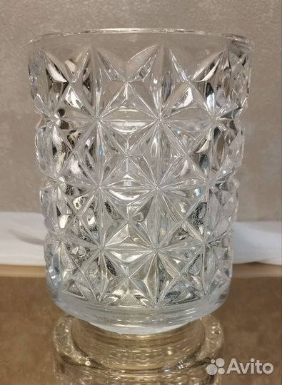 Ваза хрустальная времен СССР