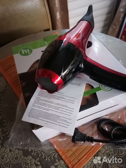 Новый фен для волос в коробке Hi DH, 2300вт