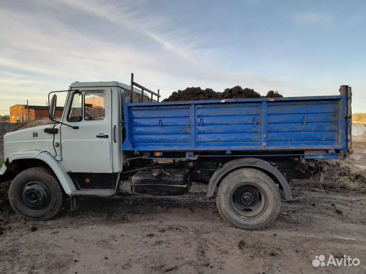 Песок, щебень, навоз, перегной, опилки, дрова