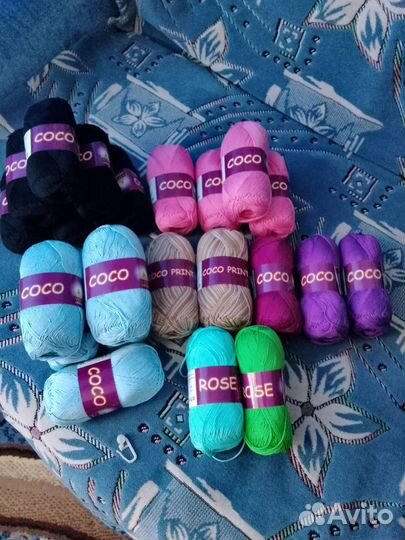 Пряжа сосо х/б