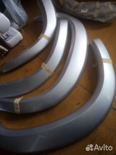 Накладки на арки chevrolet niva