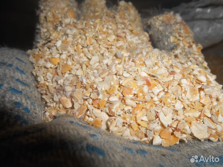 Комбикорм,зерносмеси,дробленка,кукуруза