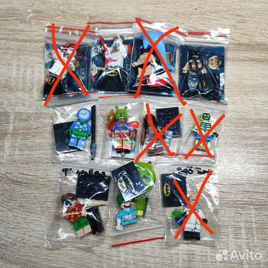 Лего минифигурки Бэтмен 2 серия