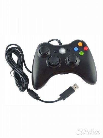 Геймпад xbox 360 проводной от магазина