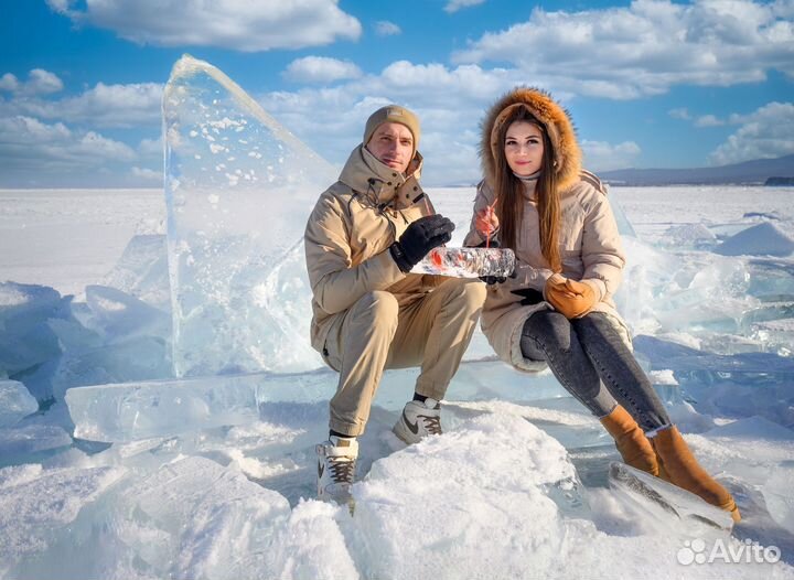 Туры на прозрачный лед Байкала