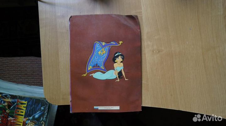 Журнал Аладдин Panini Наклей-Ка sticker albоm Аль