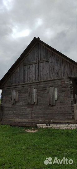 Сруб дома из бруса