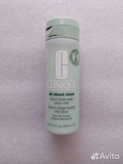 Clinique all about clean liquid facial soap