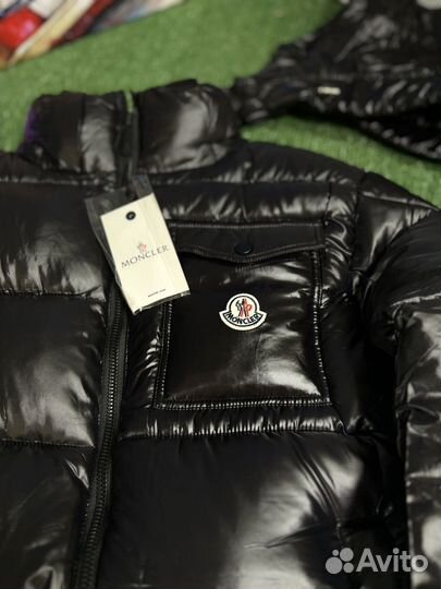 Куртка Пуховик Moncler глянцевый