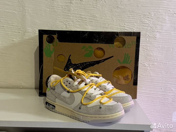 Кроссовки Nike SB Low x Off-White