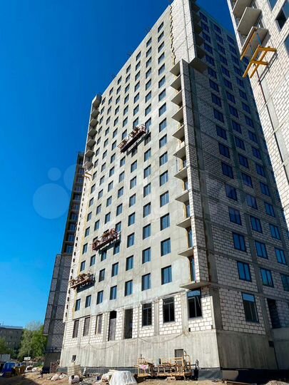 2-к. квартира, 51,5 м², 7/17 эт.