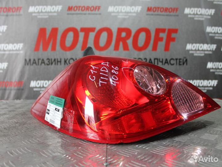 Стоп левый Тиида C11 хэтчбек (1 модель) А832
