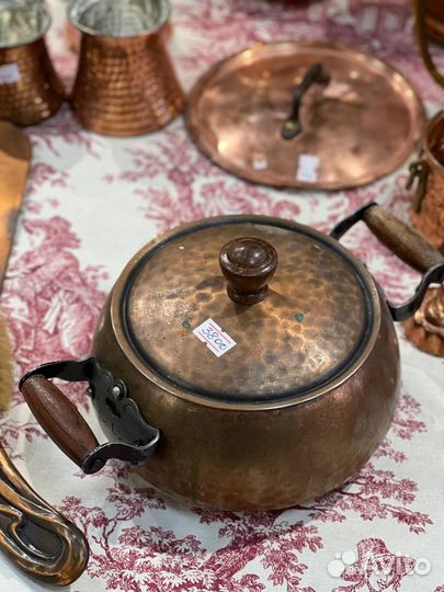 Медная посуда сотейники,длявыпекания.Винтаж,Европа